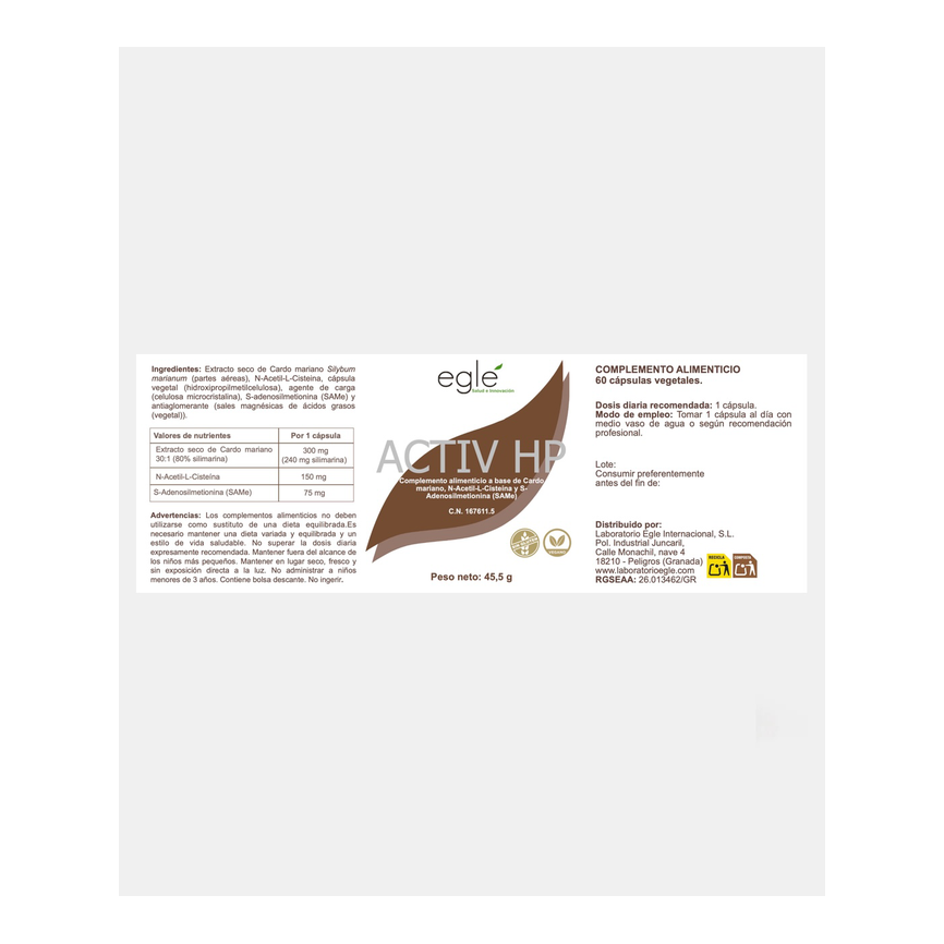 ACTIV HP 60cap. EGLE