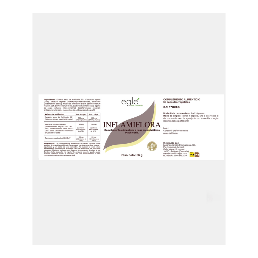 INFLAMIFLORA 60cap. EGLE