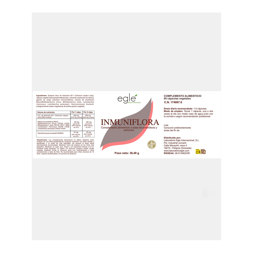 INMUNIFLORA 60cap. EGLE