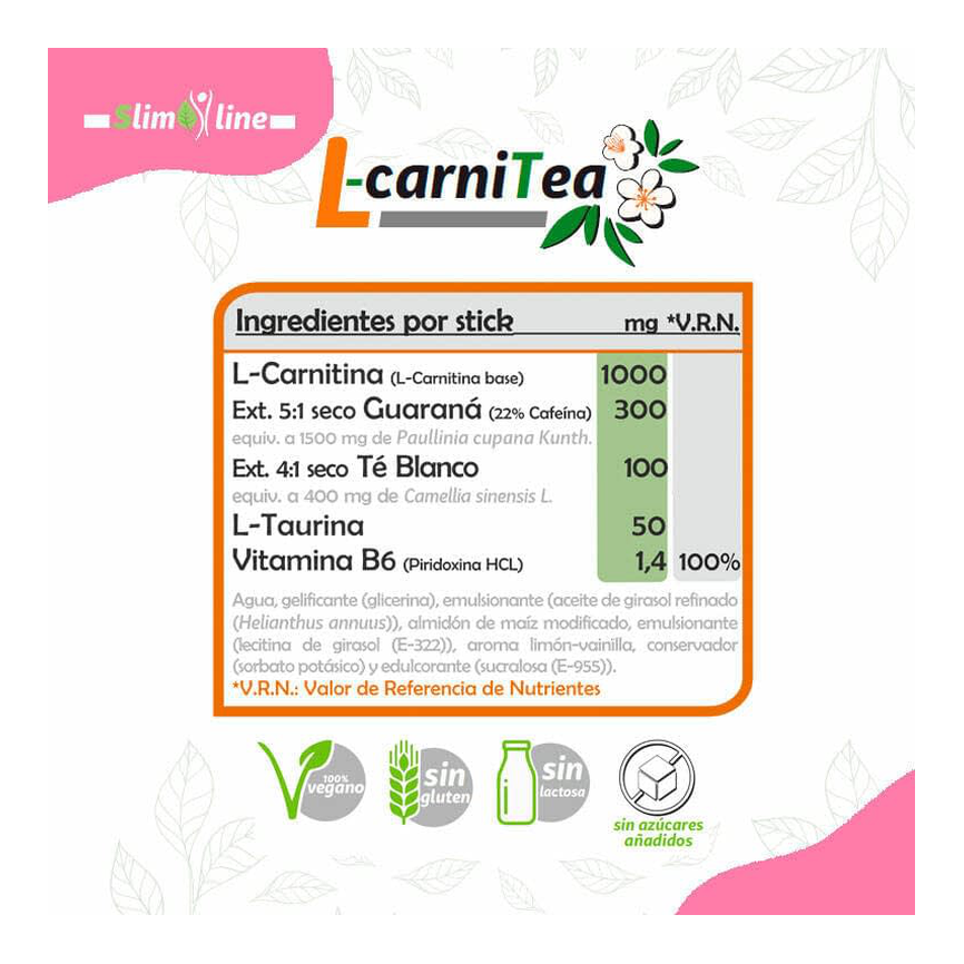 L-CARNITEA slim lines 15 sticks PINISAN