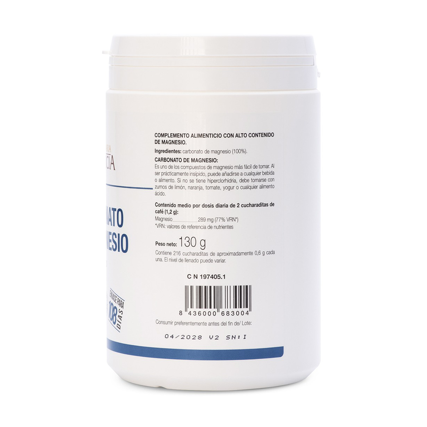 CARBONATO MAGNESIO 130gr. ANA MARIA LA JUSTICIA