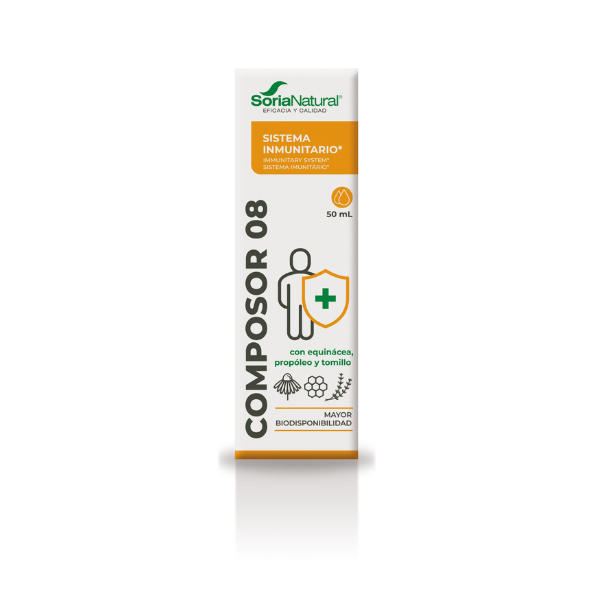 COMPOSOR 08 INMUNITARIO 50ml. SORIA NATURAL