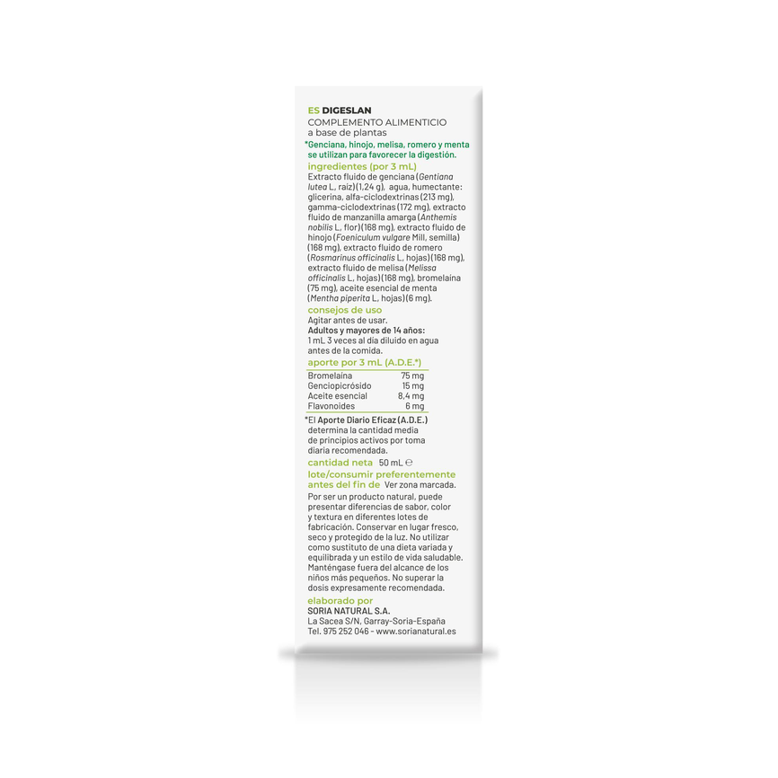 COMPOSOR 11 DIGESLAN 50 ml. SORIA NATURAL