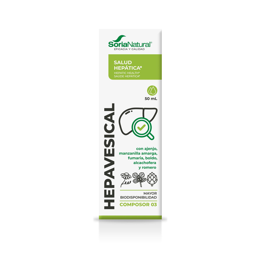 COMPOSOR 03 HEPAVESICAL 50ML SORIA NATURAL