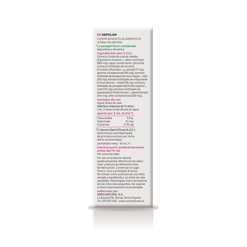 COMPOSOR 19 DEPULAN 50ml. SORIA NATURAL