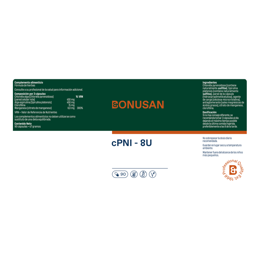 CPNI 8U 90caps. BONUSAN