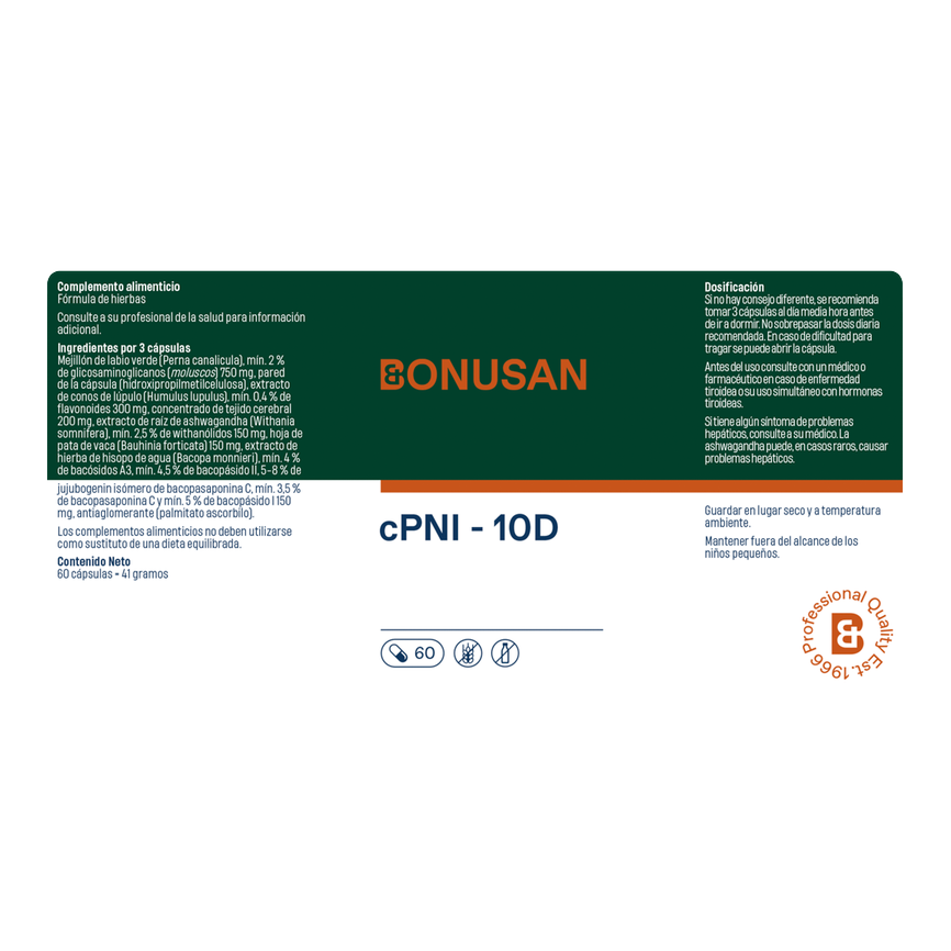 CPNI 10D 60caps. BONUSAN