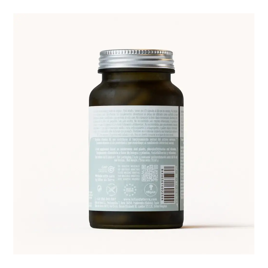 HIFAS-NEURO MEMORIA y CONCENTRACIOM bote 60caps. HIFAS DA TERRA