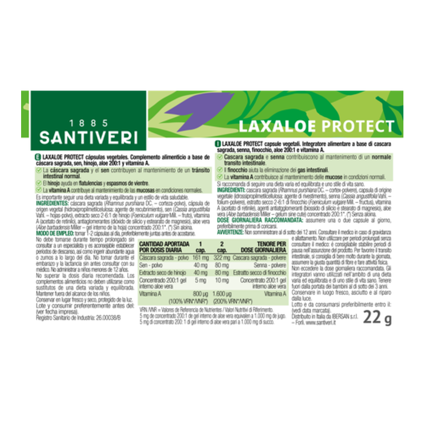 LAXALOE PROTECT 60caps. SANTIVERI
