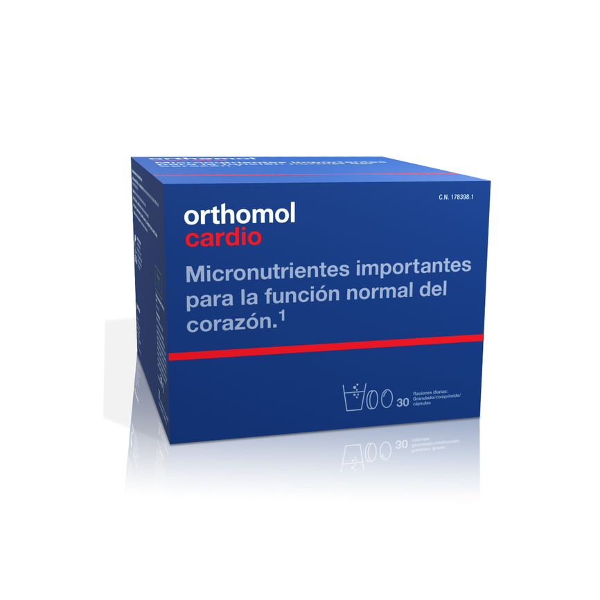 ORTHOMOL CARDIO 30sobres + comprimidos+ cápsulas
