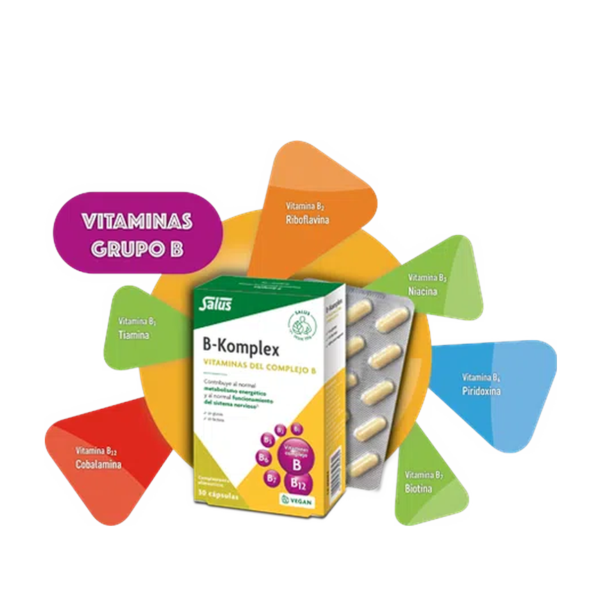 B-KOMPLEX 30caps. SALUS