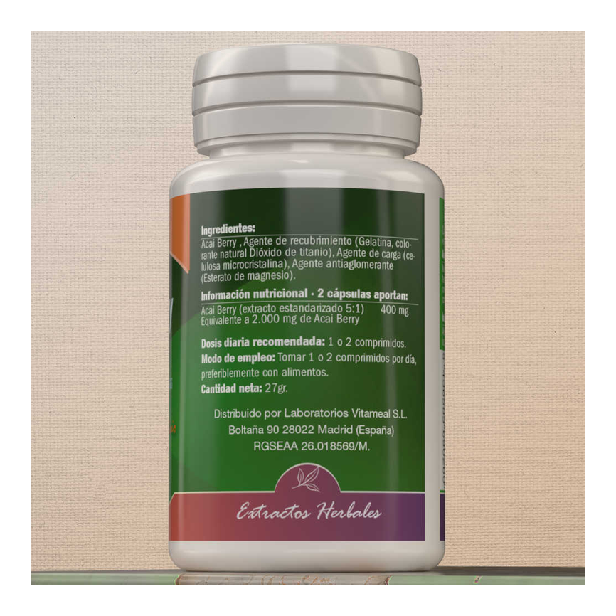 ACAI BERRY 1000mg. 60cap. NATURBITE