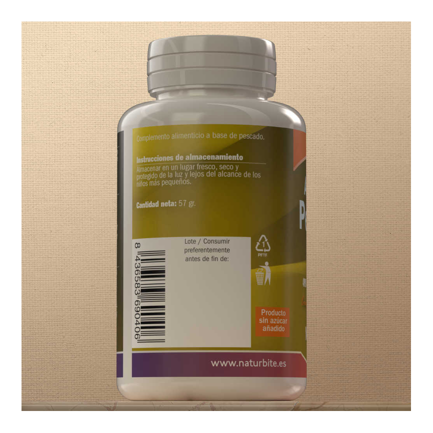 ACEITE de PESCADO 33/22 1000mg. 120caps.