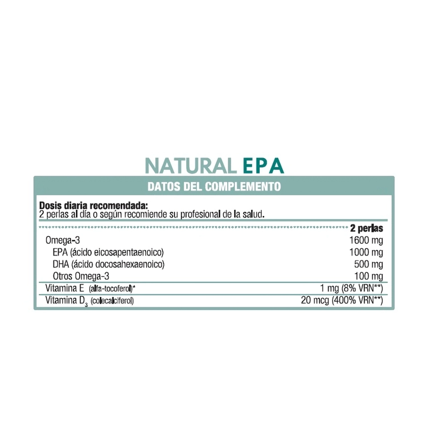 NATURAL EPA máxima absorción 60perlas PURO OMEGA