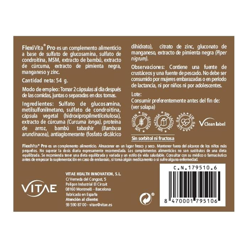 FLEXIVITA PRO 60caps. VITAE