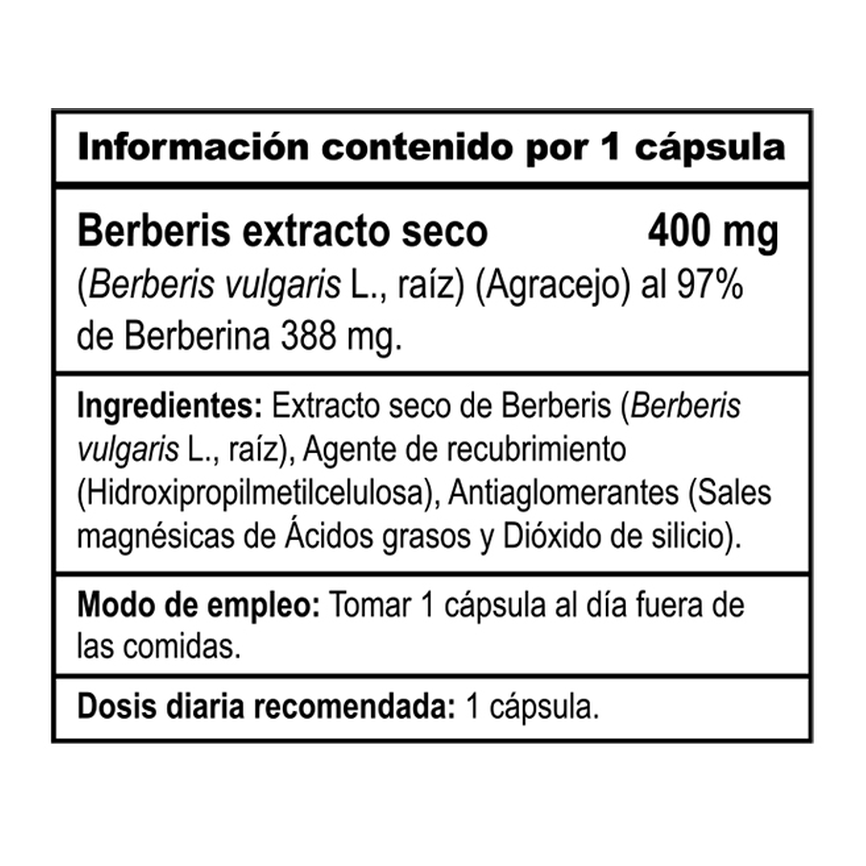 BERBERINA-BERBERIS 180cap. VBYOTICS