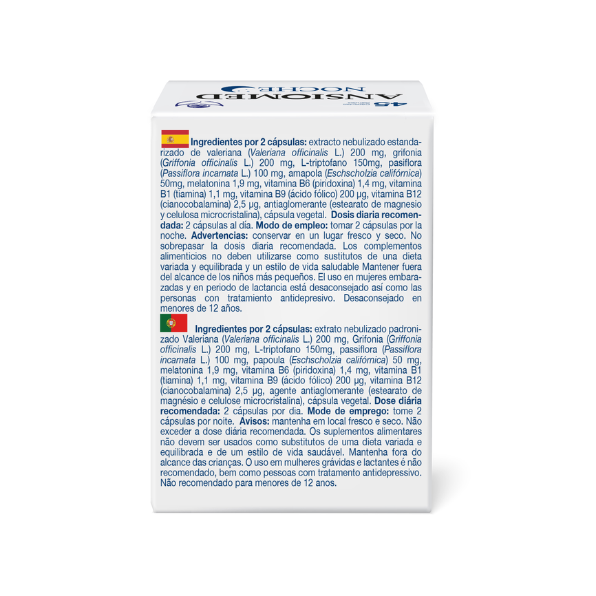 ANSIOMED NOCHE 45caps. BIOSERUM