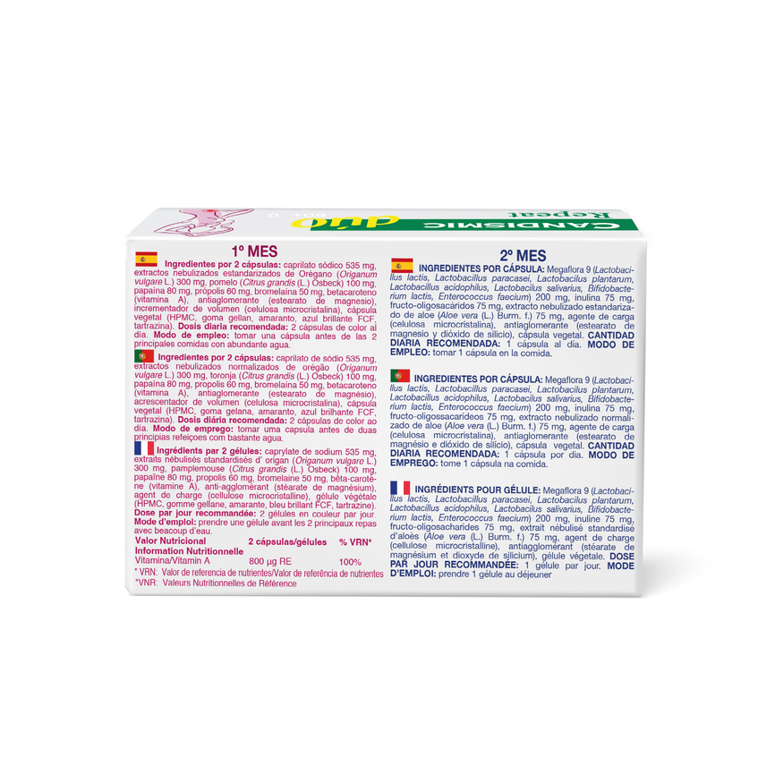 CANDISMIC DUO REPEAT 60+30caps. BIOSERUM
