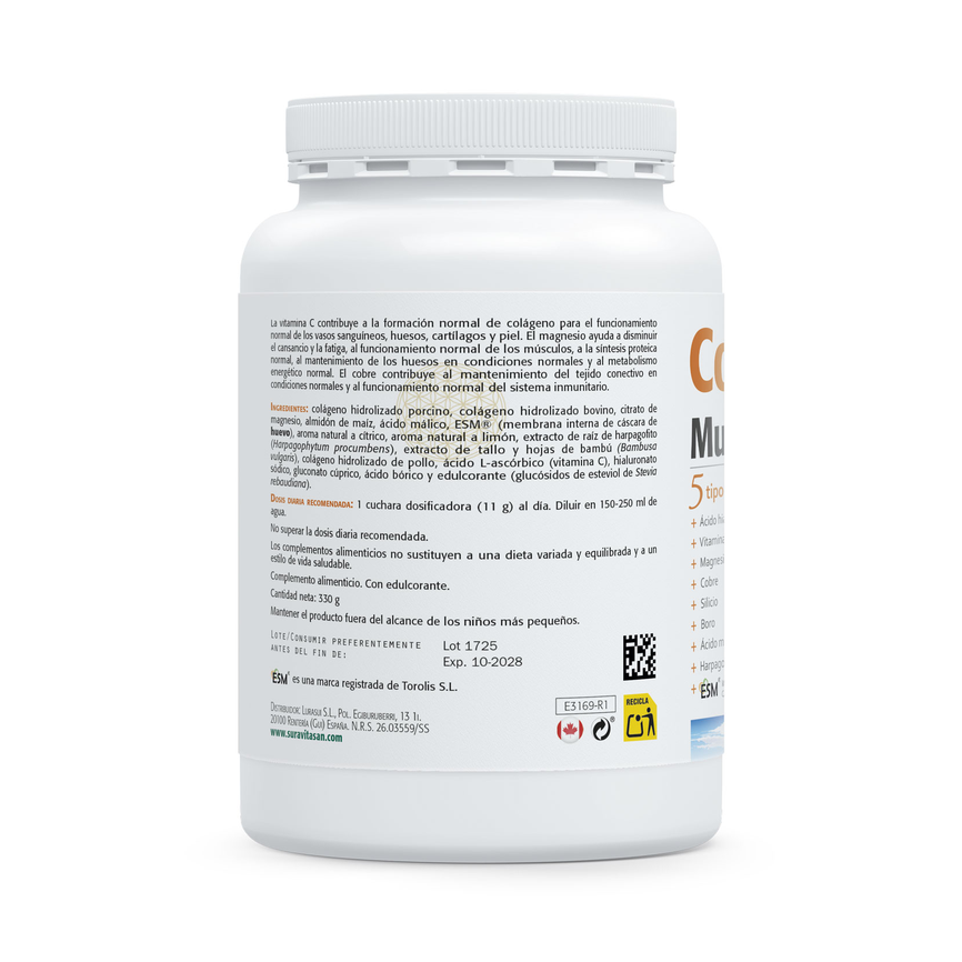 COLAGENO MULTIMAX 5 330gr. SURA VITASAN