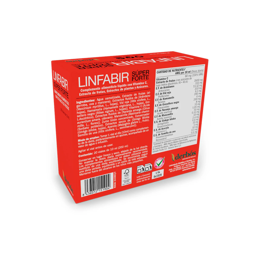 LINFABIR SUPER FORTE 20viales. DERBOS