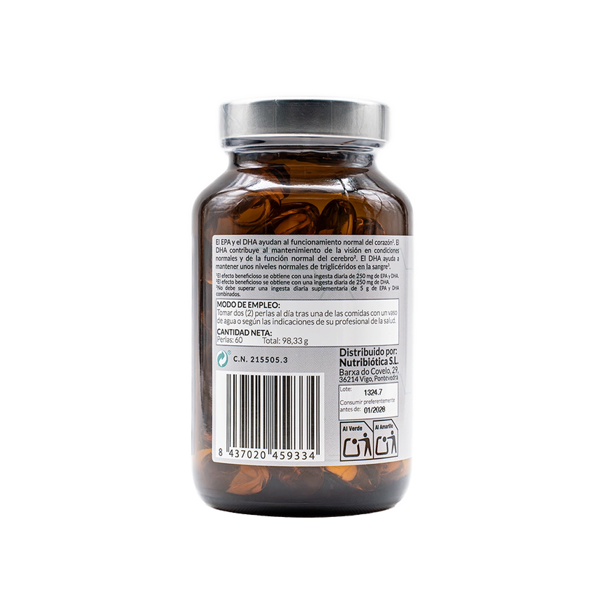 OMEGA 3 DHA 60perlas KIROOT