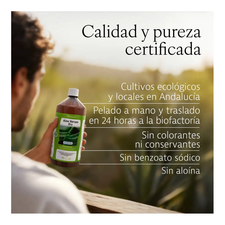 ALOE VERUM BIO sin aloina 1litro PLAMECA