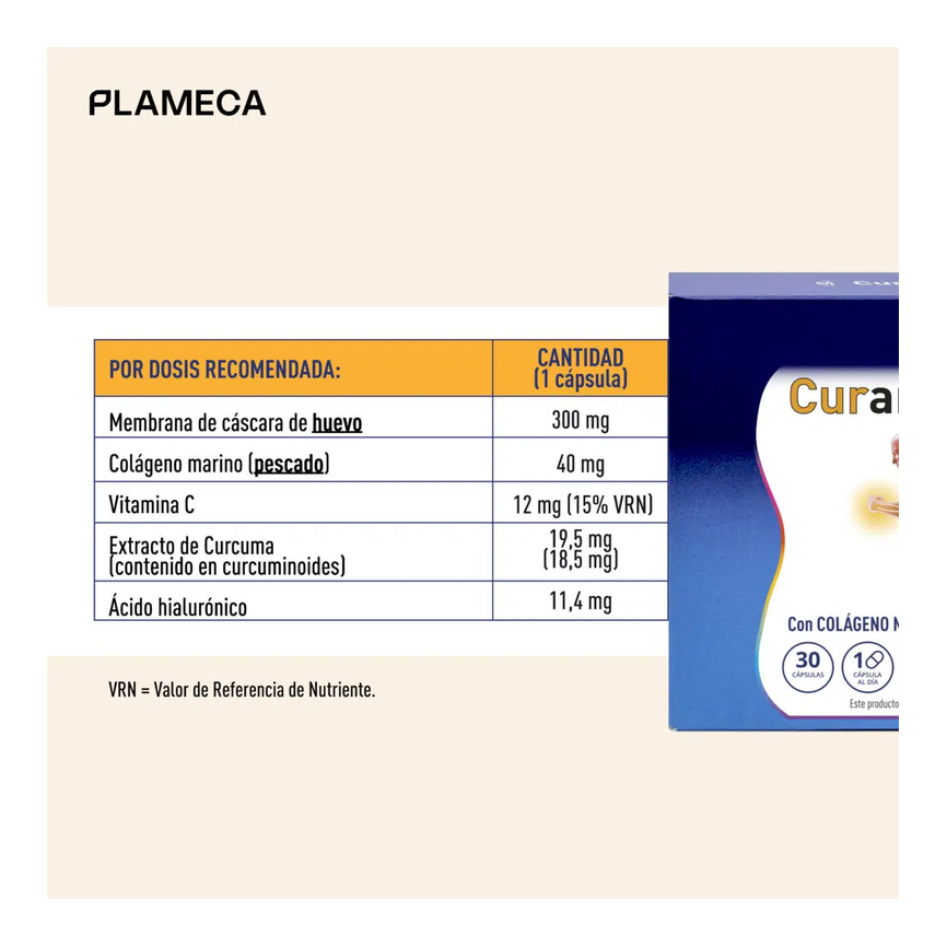 CURARTI colagtium 30caps. PLAMECA
