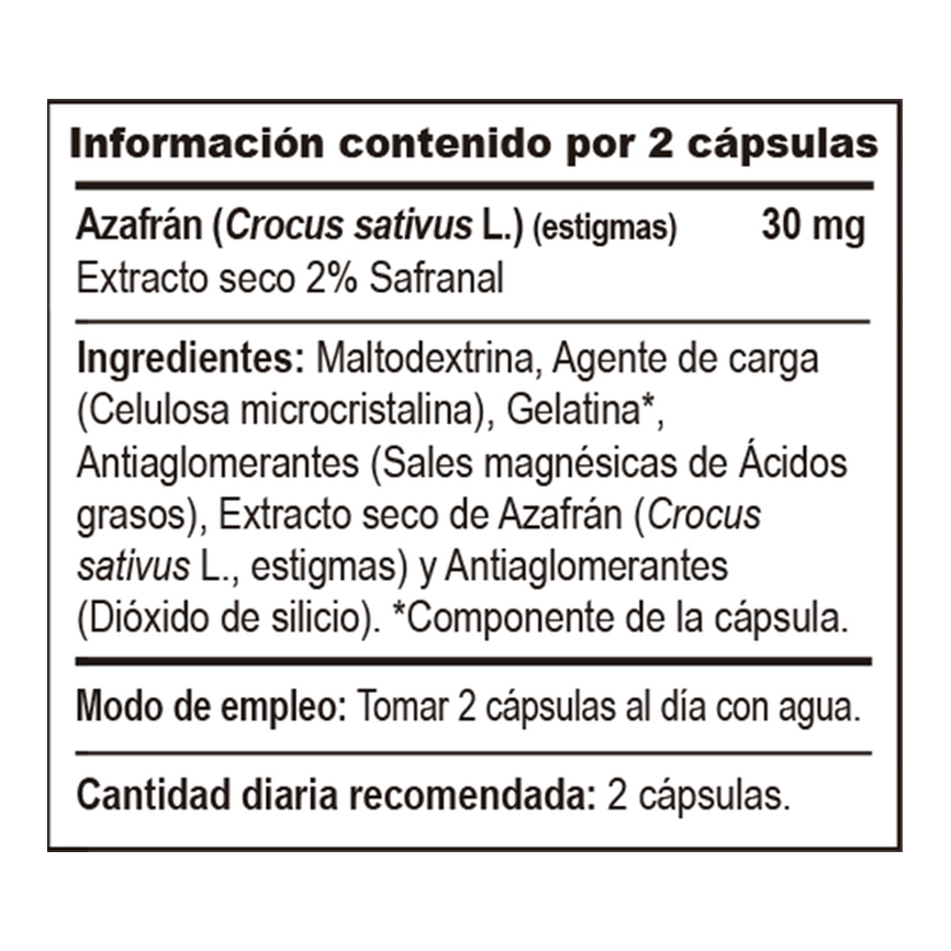 ANIMAFLOR (ext.azafran) 60cap. VBYOTICS