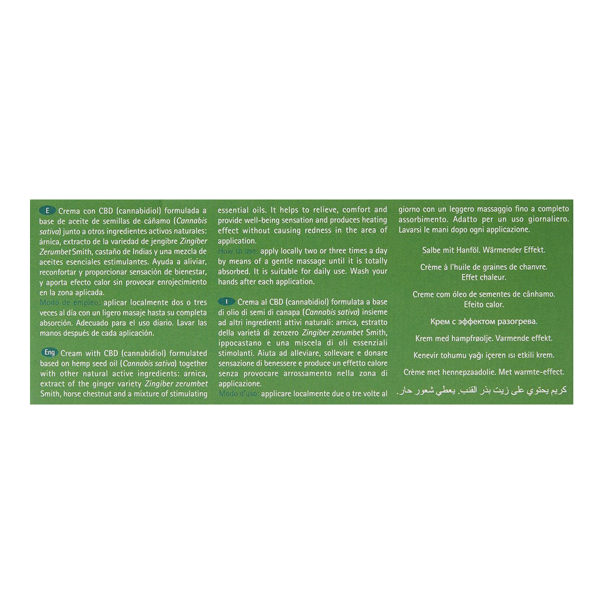 CANNABIDOL crema 75ml. TEGOR