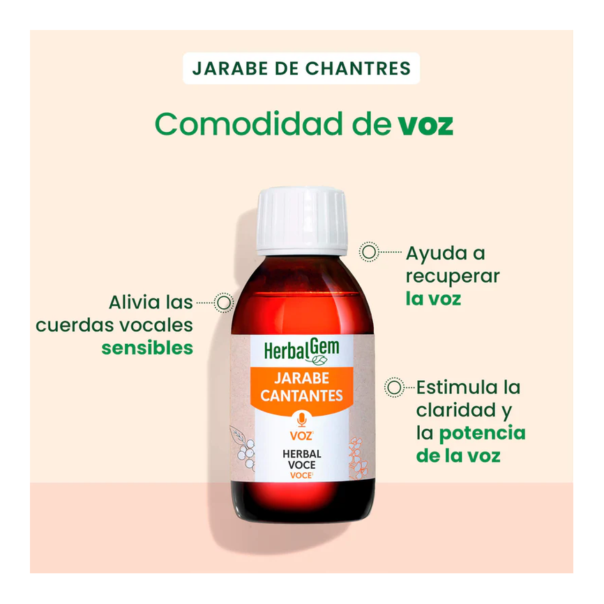 JARABE DE LOS CANTANTES 250ml. HERBALGEM