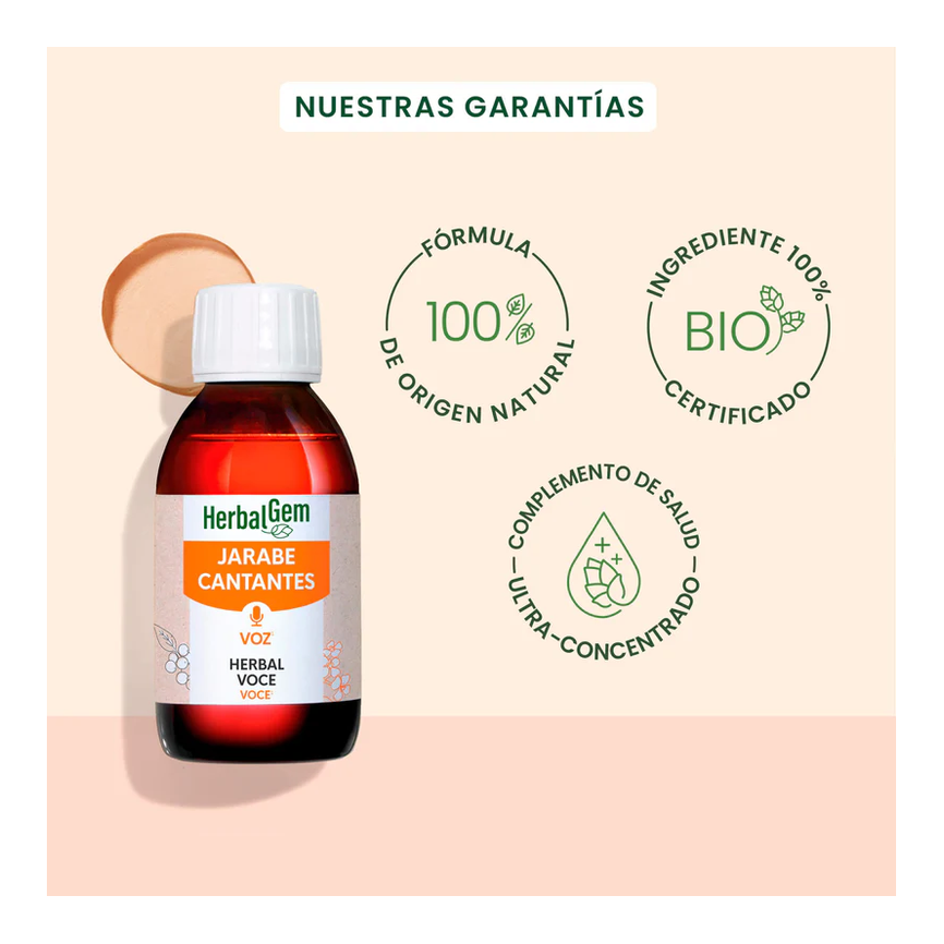 JARABE DE LOS CANTANTES 250ml. HERBALGEM