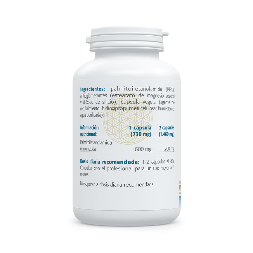 PEA palmitoiletanolamida 600mg 60vcaps. SURA VITASAN