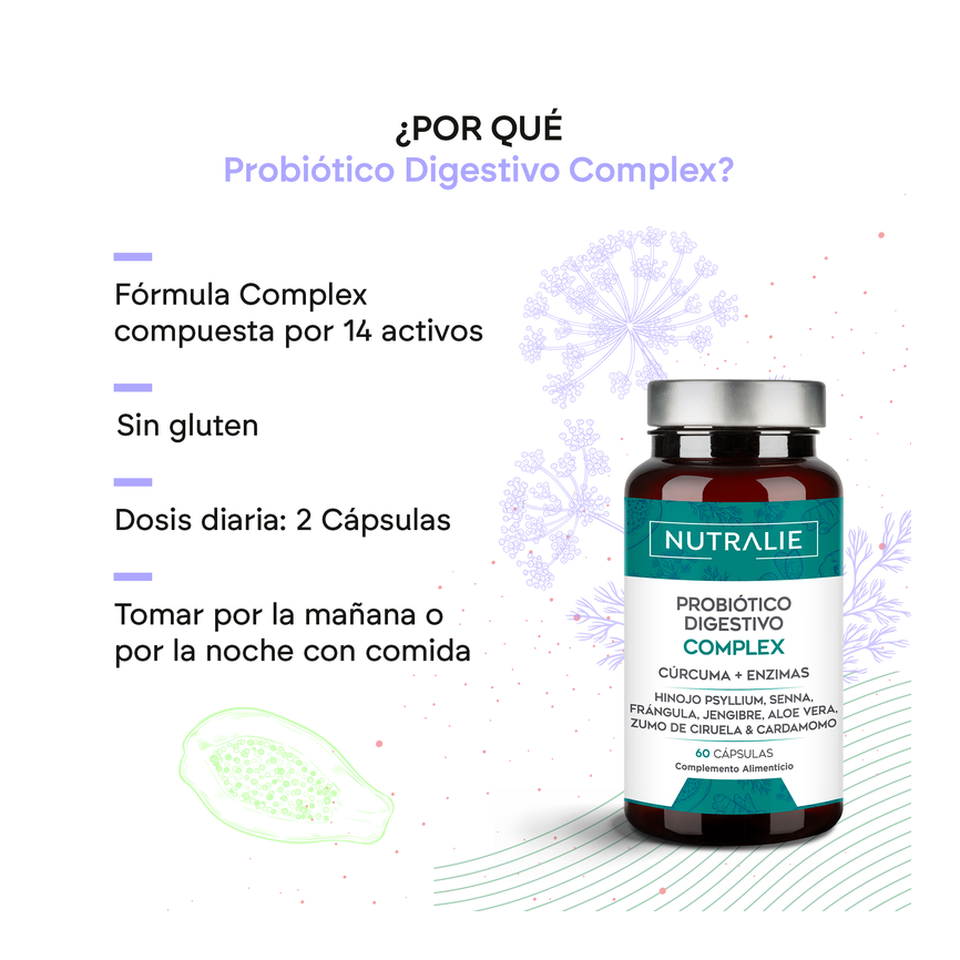 DIGESTIVE BIPROTICS COMPLEX 60caps. NUTRALIE
