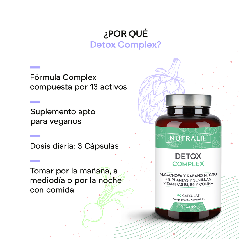 DETOX COMPLEX 90caps. NUTRALIE