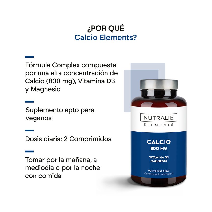 CALCIO 800mg 90compr. NUTRALIE