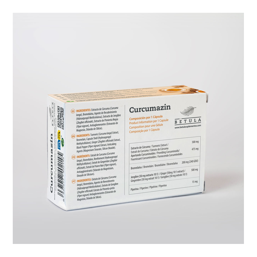 CURCUMAZIN 30caps. BETULA