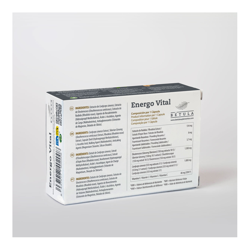 ENERGO VITAL 30caps. BETULA