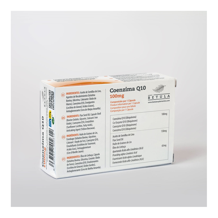 COENZIMA Q10 100mg 30caps. BETULA