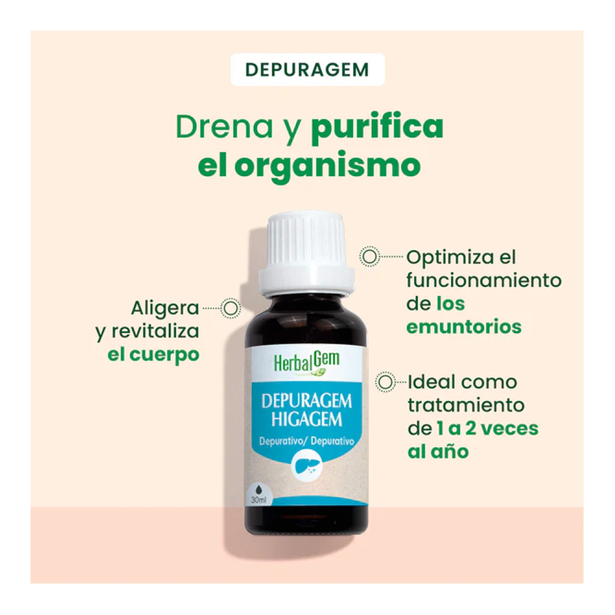 DEPURAGEM 30ml BIO. HERBALGEM