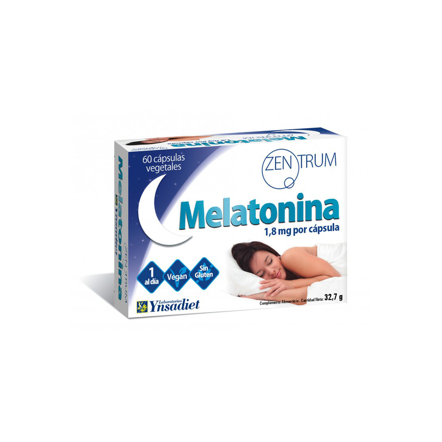 MELATONINA PURE+ 60vcaps. ZENTRUM