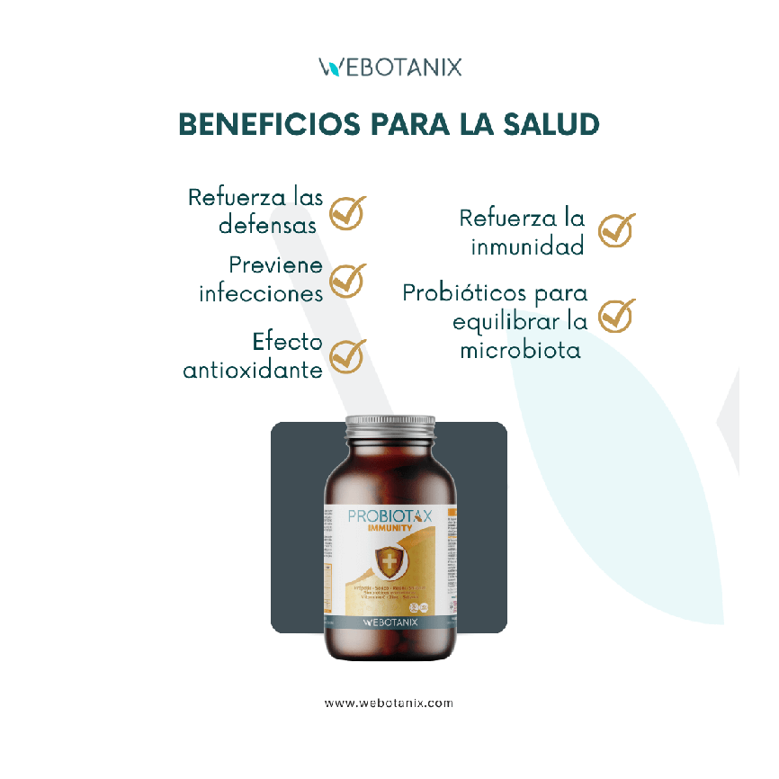 PROBIOTAX IMMUNITY 45caps. WEBOTANIX