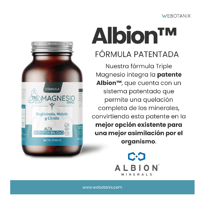 TRIPLE MAGNESIO FORMULA 60caps. WEBOTANIX