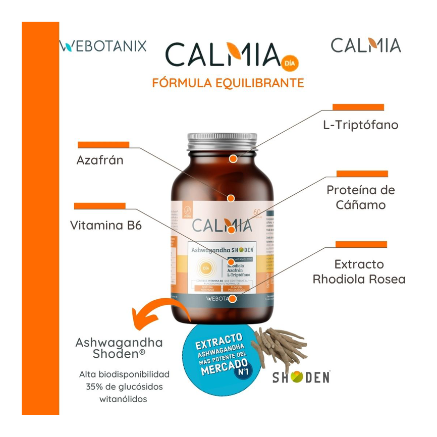 CALMIA DIA 60caps. WEBOTANIX