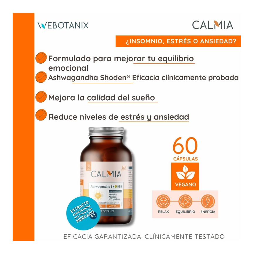 CALMIA DIA 60caps. WEBOTANIX