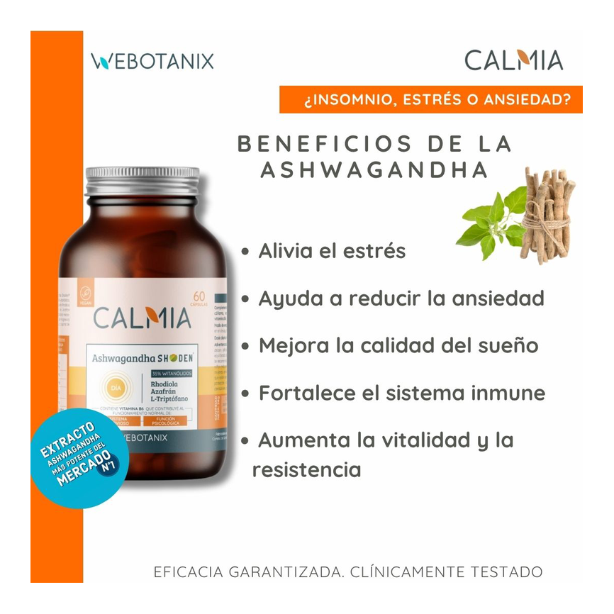 CALMIA DIA 60caps. WEBOTANIX