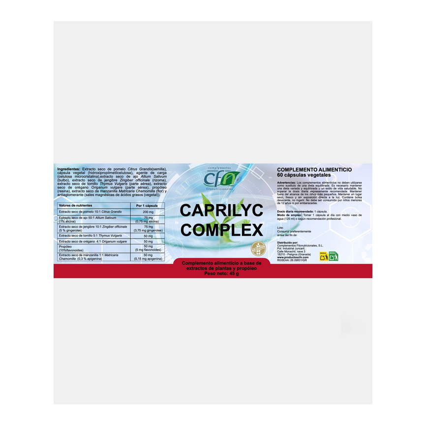 CAPRILYC COMPLEX 60cap. CFN