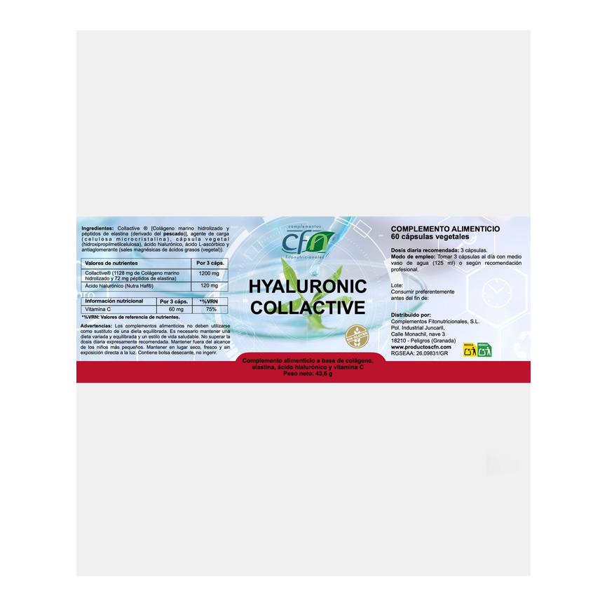 HYALURONIC COLLACTIVE 60caps. CFN