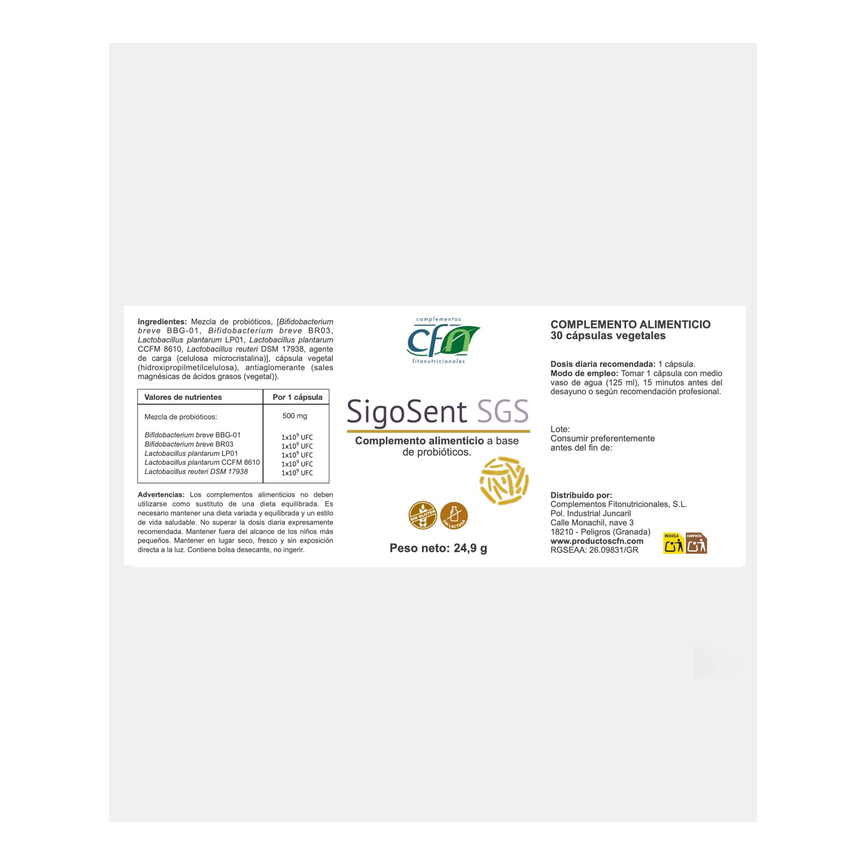 SIGOSENT SGS 30caps. CFN